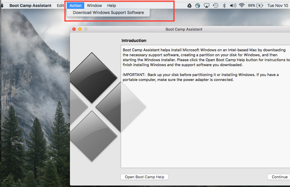 Mac Bootcamp For Windows 10 Files