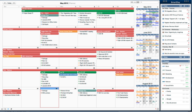 Calendar for mac pages